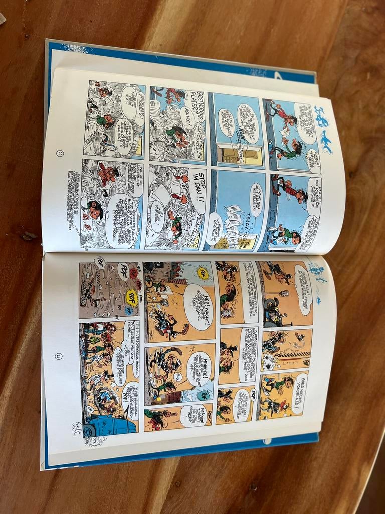 Genummer en getekend unicum uitgave n7, Eén stripboek, Ophalen of Verzenden, Zo goed als nieuw, Franquin