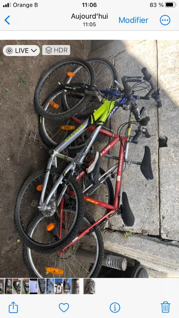 Lot de vélos, Vélos & Vélomoteurs, Enlèvement ou Envoi