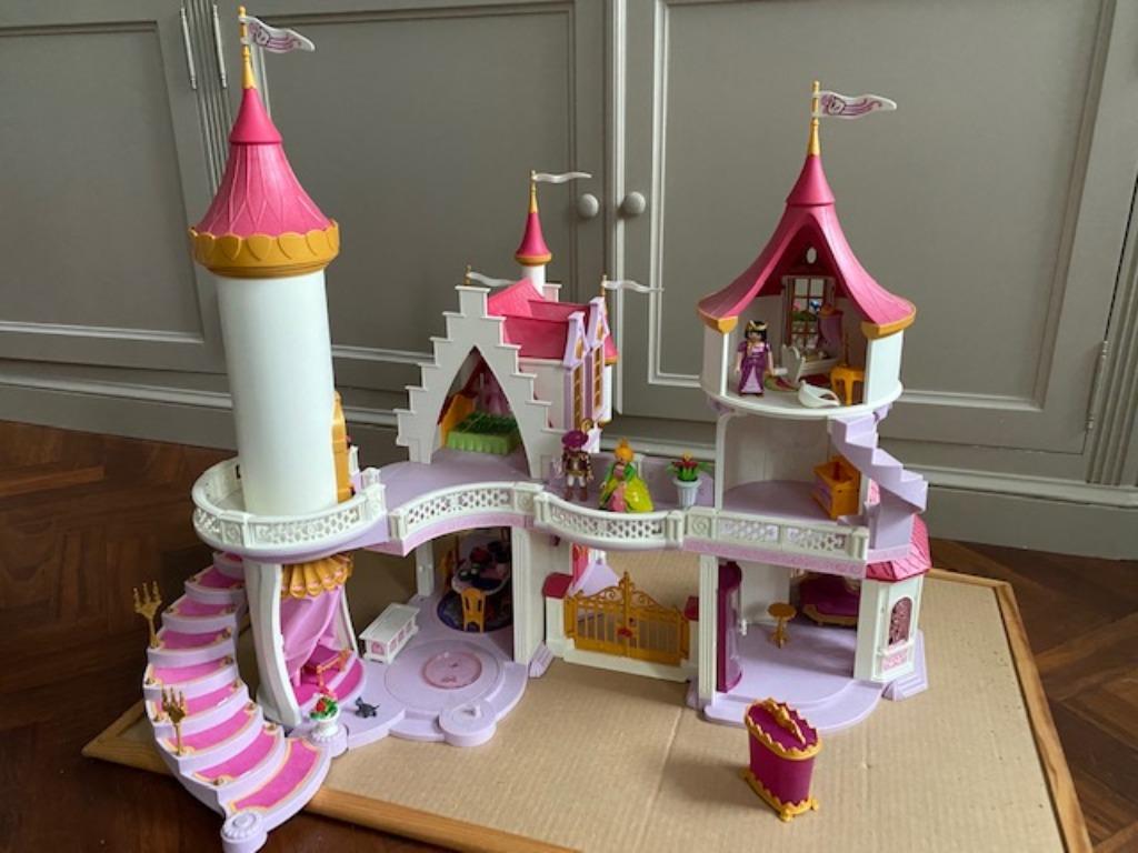 Chateau Playmobil, Enfants & Bébés, Enlèvement, Utilisé, Ensemble complet