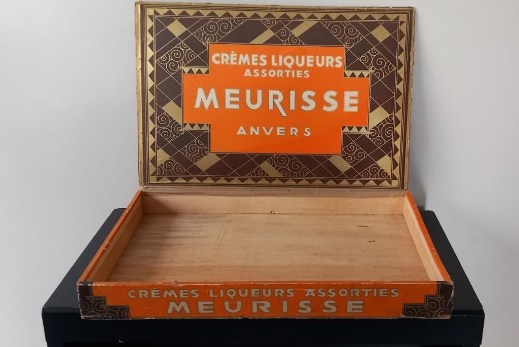 Oude Meurisse Anvers chocoladepralinedoos, Ophalen of Verzenden, Gebruikt, Overige typen