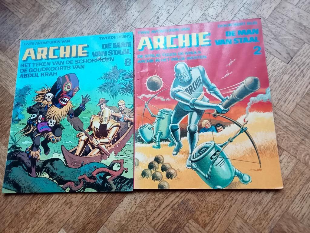 Archie de man van Staal nog 2 delen, Boeken, Stripverhalen, Ophalen of Verzenden, Gelezen