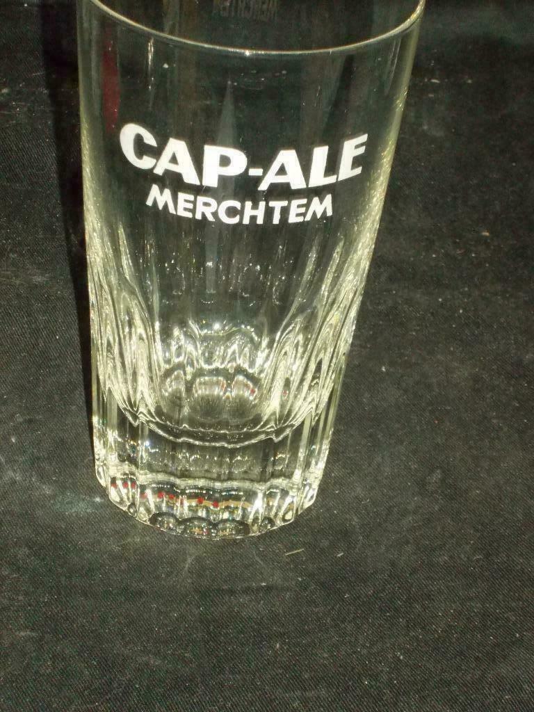 Gueuze.Bierglas.Cap-Ale.Merchtem. D 124, Ophalen of Verzenden, Gebruikt, Glas of Glazen, Overige merken