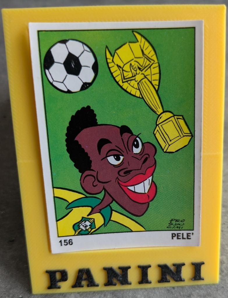 AUTOCOLLANT PANINI OK VIP ANNO 1973 N 156 PEELE TRÈS RARE, Envoi, Comme neuf, Autocollant