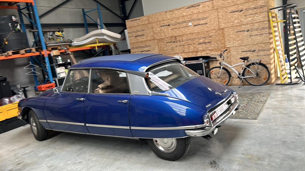 Citroen ID/DS 20, Auto's, Voorwielaandrijving, 4 deurs, Blauw, Particulier