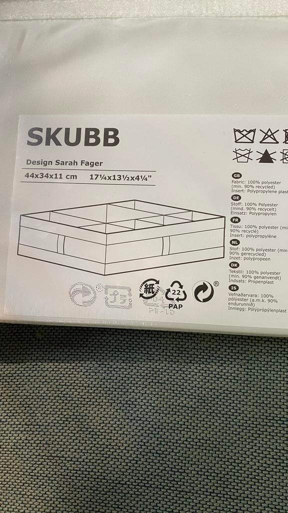 Tiroir ikea pliable, Enlèvement, Neuf