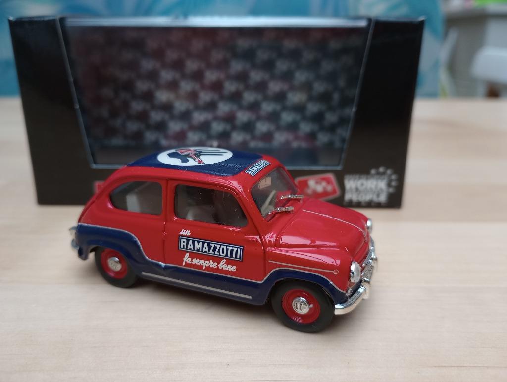 Brumm R 285 Fiat 600 Ramazzotti, Ophalen of Verzenden, Zo goed als nieuw, Auto