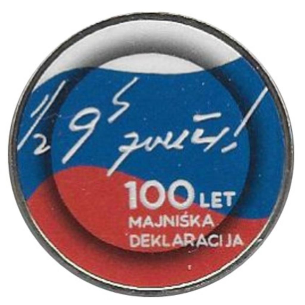 3 euro Slovenië 2017 1 mei verklaring gekleurd, Ophalen of Verzenden, Slovenië