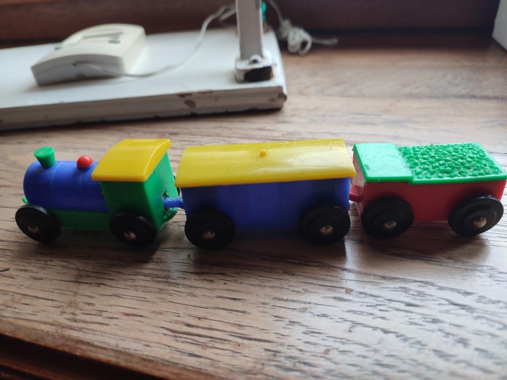 Train ancien en plastique de marque Merit - Made in England, Enlèvement ou Envoi, Utilisé