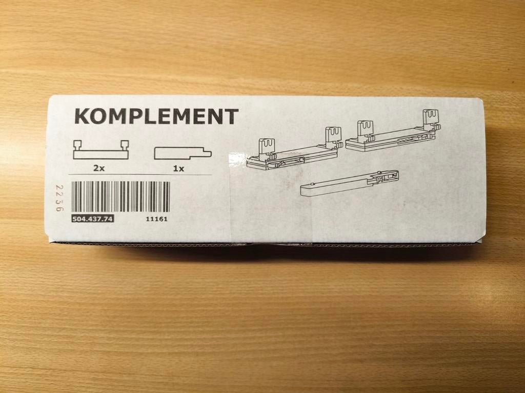Amortisseurs IKEA KOMPLEMENT – NEUF SOUS SCELLÉ, Enlèvement ou Envoi