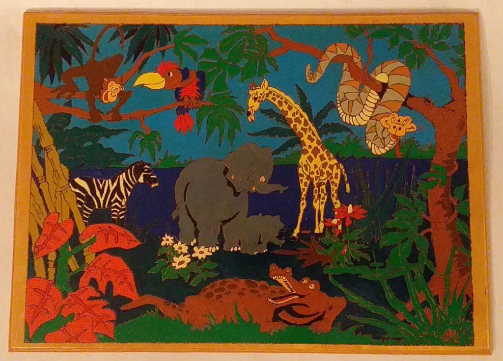 Cadre de jungle joyeux, Enlèvement ou Envoi