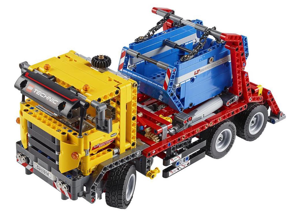 Lego container vrachtwagen set 42024, Kinderen en Baby's, Speelgoed | Duplo en Lego, Ophalen of Verzenden, Zo goed als nieuw, Complete set
