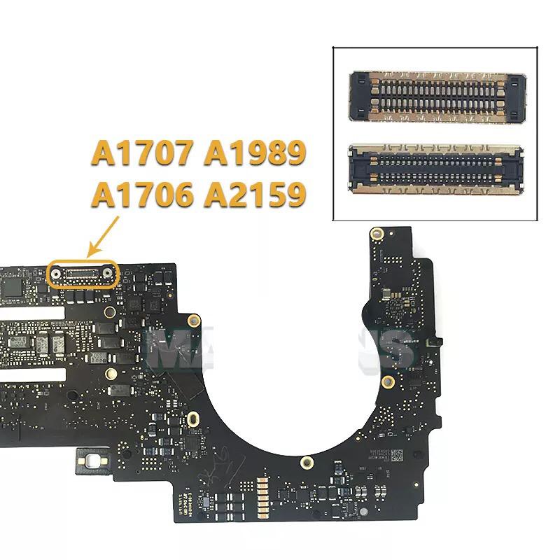 LVDS Connector LCD macbook pro, Ophalen, Zo goed als nieuw