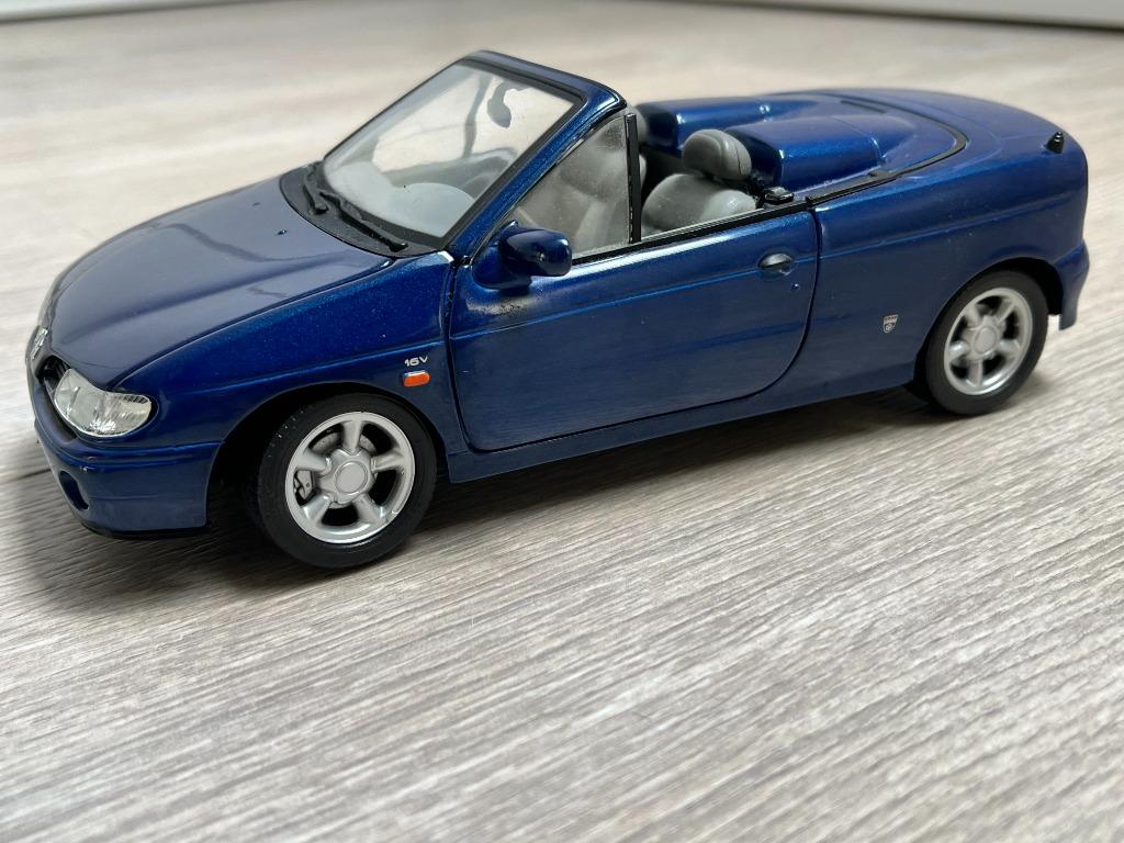 Renault Mégane Cabriolet 1:18, Hobby & Loisirs créatifs, Voitures miniatures | 1:18, Enlèvement, Comme neuf, Voiture, Anson