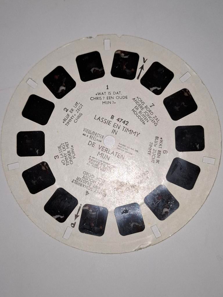 Viewmaster : Lassie et Timmy, B4742, Envoi