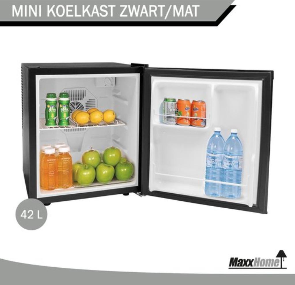 MaxxHome Mini Koelkast - 42 Liter Nieuw, Support@maxxtools.be, Zonder vriesvak, Minder dan 85 cm, Nieuw