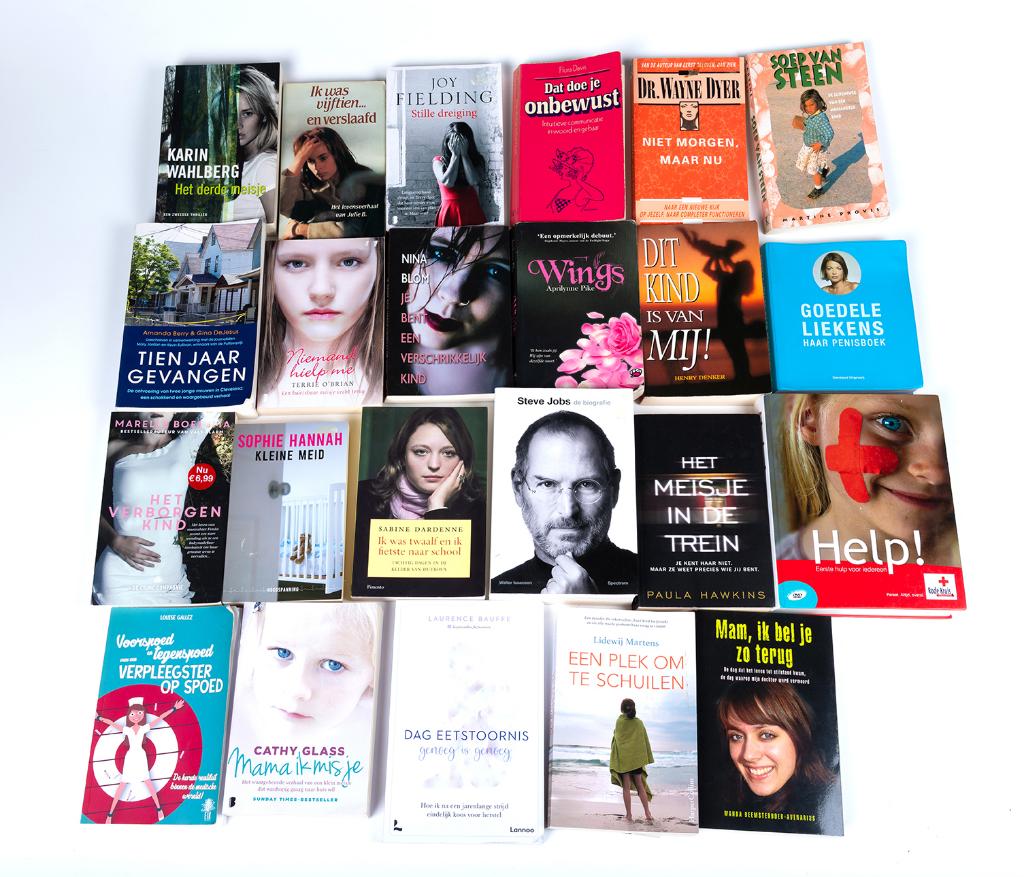 23 Boeken – Thrillers, Waargebeurde Verhalen & Psychologie, Boeken, Overige Boeken, Gelezen, Ophalen