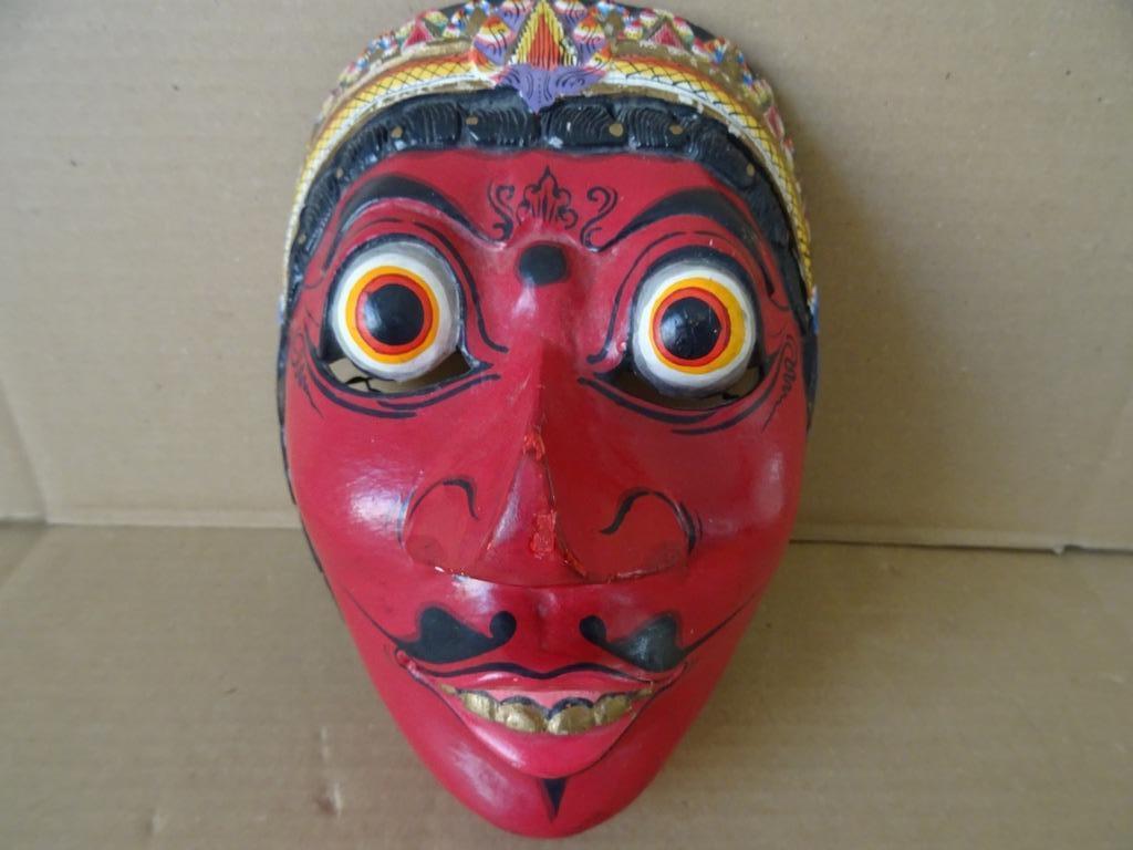 Masque Indonésie Masque indonésien Bali masque en bois 1970, Enlèvement ou Envoi