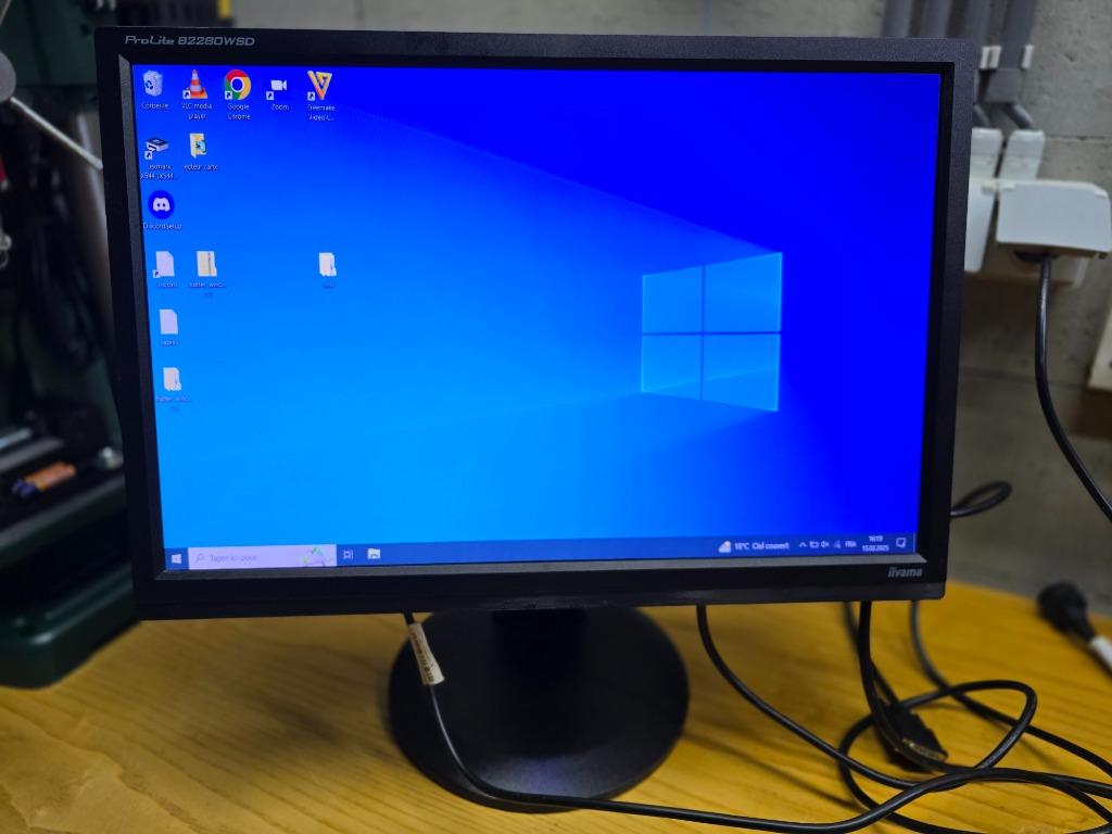 Ecran 22p IIYAMA ProLite B2280WSD - GV78, Informatique & Logiciels, Haut-parleurs intégrés, Iiyama, Enlèvement ou Envoi, Reconditionné