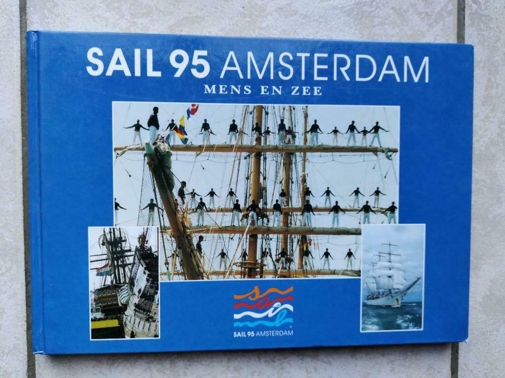 Sail 95  Amsterdam, Ophalen of Verzenden, Gelezen, Ron De Vos & Wim De Bruij, Boot