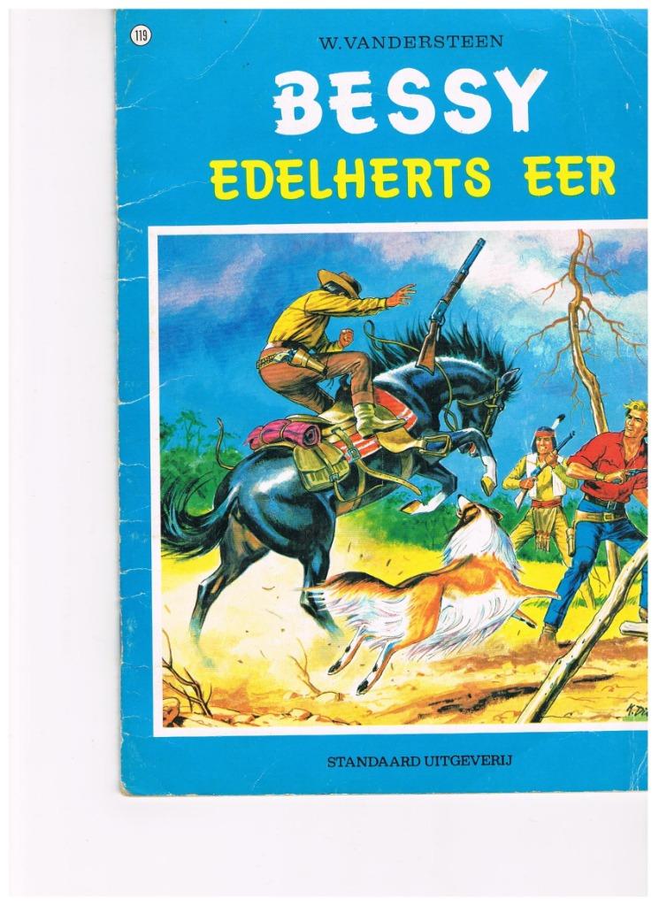 bessy 119 eerste druk, Gelezen, Willy Vandersteen, Eén stripboek, Ophalen of Verzenden