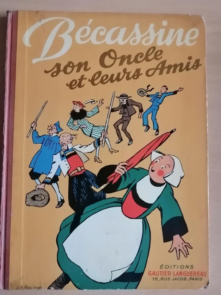 BD Becassine, son oncle et leurs amis - édition de 1950, Boeken, Stripverhalen, Ophalen of Verzenden