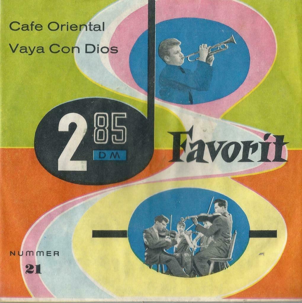 Stefan Dorano and die Larson-Boys – Cafe Oriental - Single, Enlèvement ou Envoi, Single, Utilisé, Pop