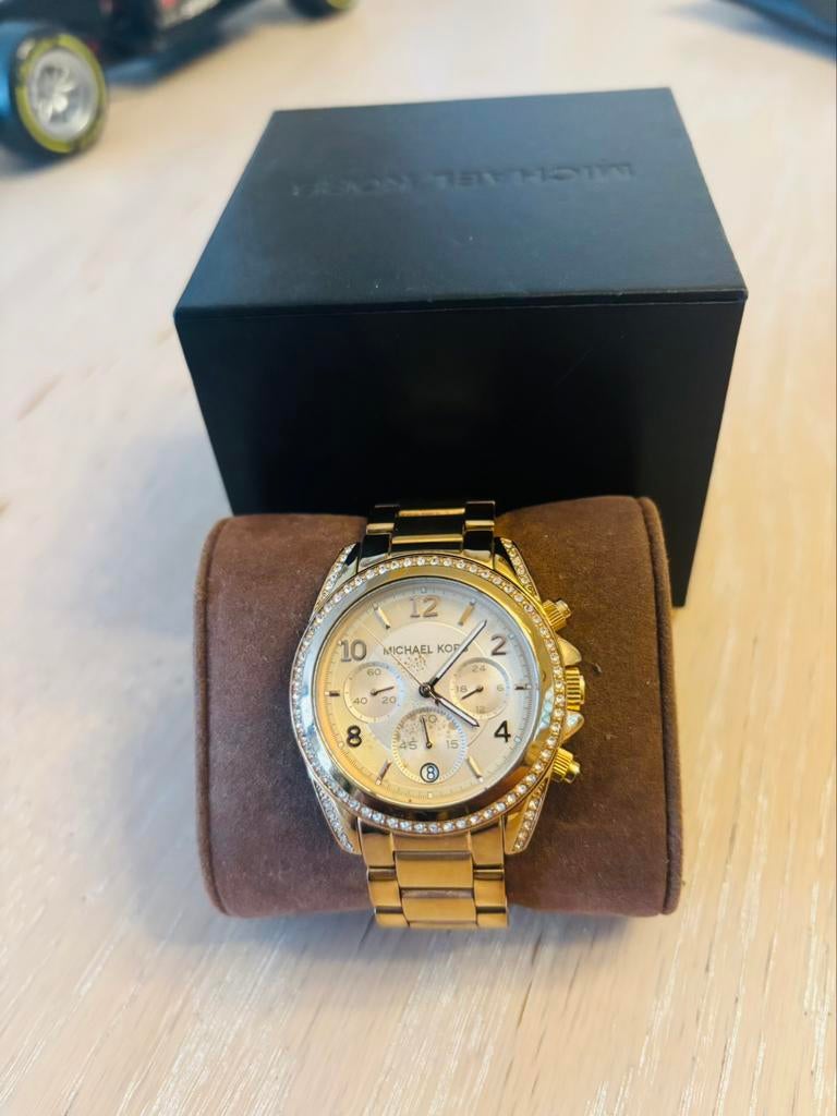Michael Kors horloge, Handtassen en Accessoires, Horloges | Dames, Ophalen, Zo goed als nieuw