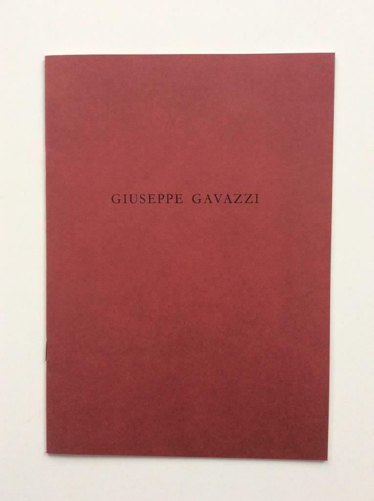 Giuseppe Gavazzi (Galerie Ditesheim, 1981), Enlèvement ou Envoi