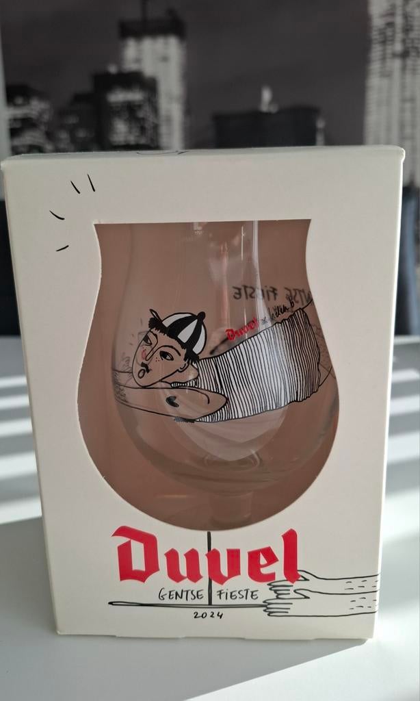 Duvel glas Gentse Feesten 2024, Ophalen, Zo goed als nieuw