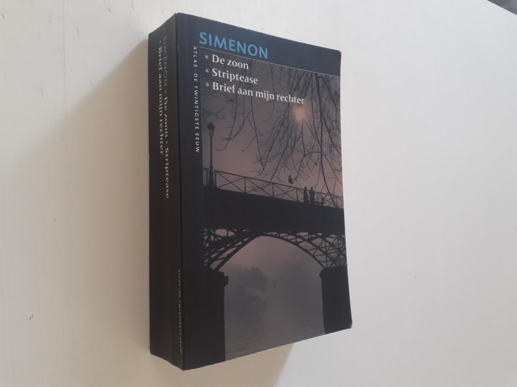 Simenon : De zoon-Striptease-brief aan mijn rechter, Enlèvement ou Envoi