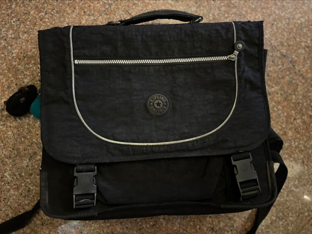 Cartable Kipling bleu foncé, Enlèvement ou Envoi, Bleu, Porte-documents ou Cartable