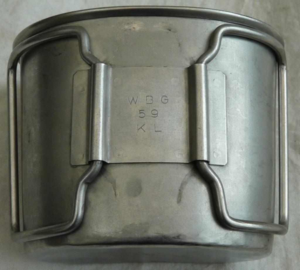 Beker / Cup, Veldfles, Koninklijke Landmacht, 1959.(Nr.1), Ophalen of Verzenden, Landmacht, Overige typen