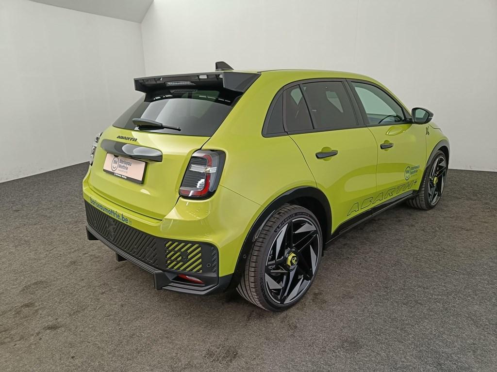 Abarth 600e TURISMO ELECTRIC * ALCANTARA SABELT STOELEN * S, Autos, Phares au xénon, Achat, Euro 6, Noir