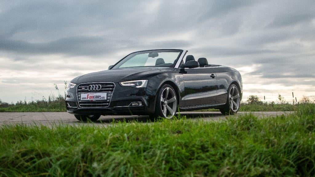 Audi S5 Cabrio, Auto's, Audi, Automaat, Euro 5, 199 g/km, Zwart