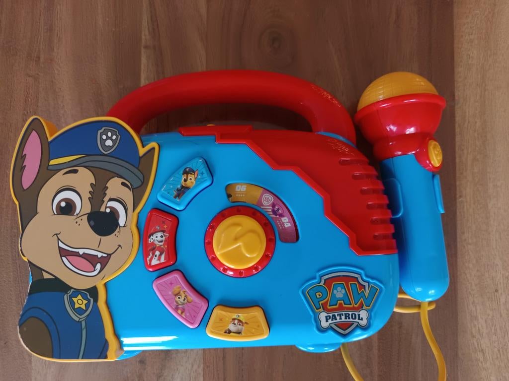 Paw patrol radio met microfoon, Kinderen en Baby's, Ophalen