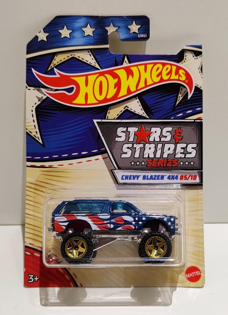Hot Wheels Chevy Blazer 4X4 Stars & Stripes (2019), Hobby & Loisirs créatifs, Voitures miniatures | Échelles Autre, Enlèvement ou Envoi