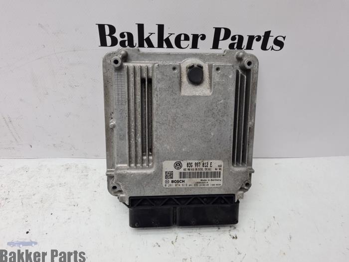 Ordinateur gestion moteur d'un Volkswagen Golf, Autos : Pièces & Accessoires, Électronique & Câbles, Volkswagen, Utilisé, 3 mois de garantie