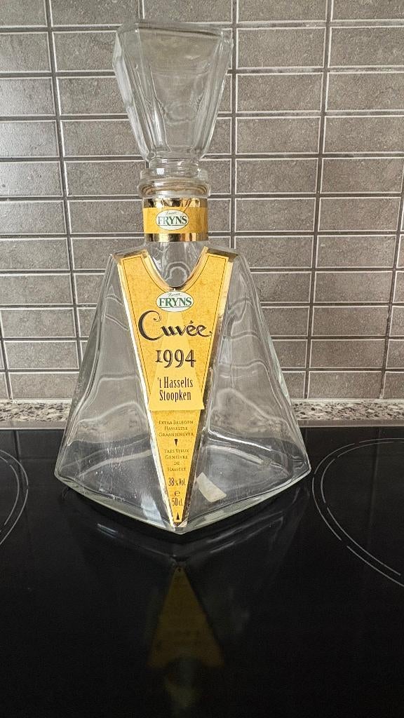 Fryns Cuvée 1994 Hasselt ( lege fles ), Verzamelen, Ophalen of Verzenden, Gebruikt, Verpakking