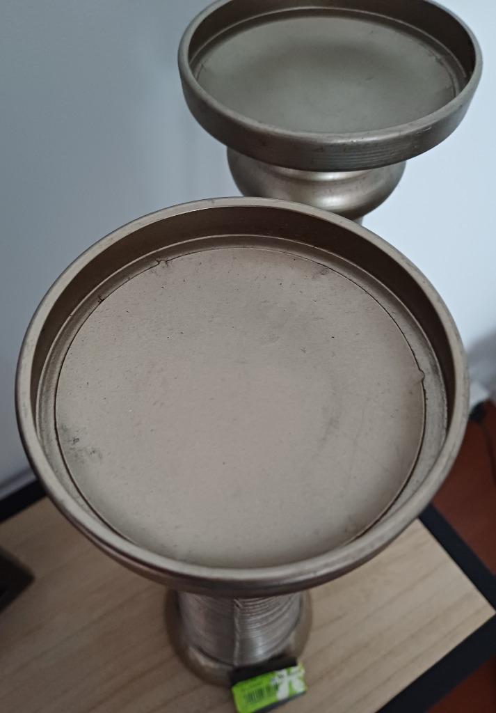 Nieuwe metalen kandelaars, Huis en Inrichting, Ophalen of Verzenden, Nieuw, Metaal, Kandelaar