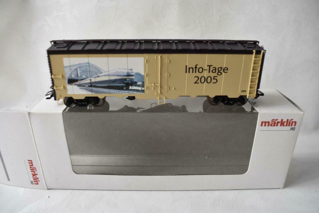 (2N) Märklin HO wagon 45682 "Info dagen 2005", Wisselstroom, Ophalen of Verzenden, Märklin, Nieuw