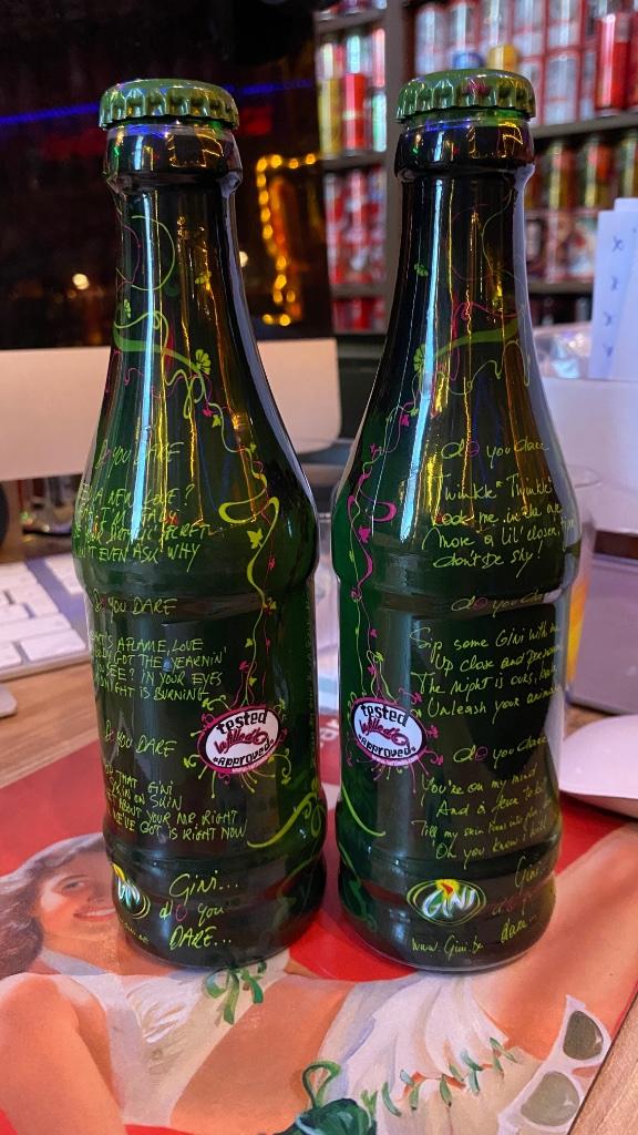 Bouteilles GINI rétro ADAM et EVE, Collections, Enlèvement ou Envoi, Neuf