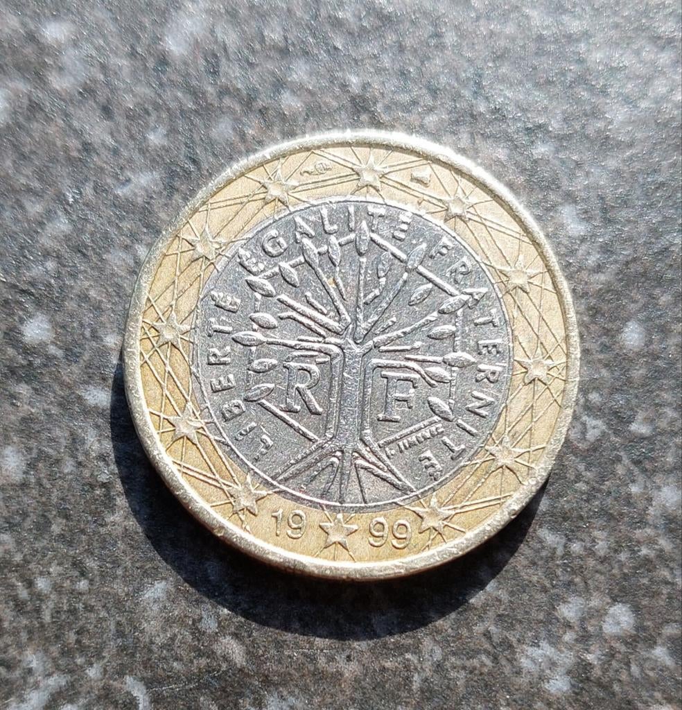 1 euro Frankrijk 1999 Liberte Egalite Fraternite 🇨🇵, Postzegels en Munten, Munten | Europa | Euromunten, Ophalen of Verzenden