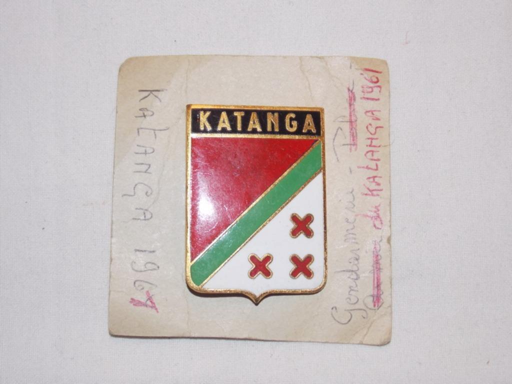 badge Katanga, Collections, Enlèvement ou Envoi, Armée de terre, Emblème ou Badge