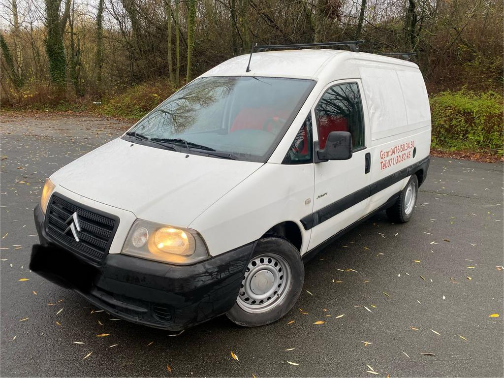 Citroën Jumpy 2.0hdi utilitaire 3Place 110ch mod 2006 ctok, Entreprise, 3 places, 5 portes, Diesel