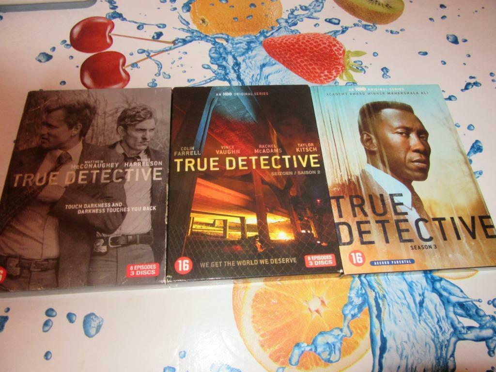 True detective seizoen 1,2,3, Vanaf 16 jaar, Ophalen of Verzenden, Drama