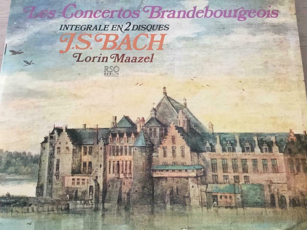 JS BACH.  LES CONCERTOS VRANDEBOURGEOIS. 2 LP, Enlèvement ou Envoi