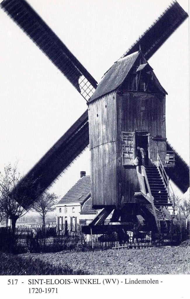 Sint-Eloois-Winkel - Lindemolen, Ophalen of Verzenden, 1980 tot heden, Ongelopen, West-Vlaanderen