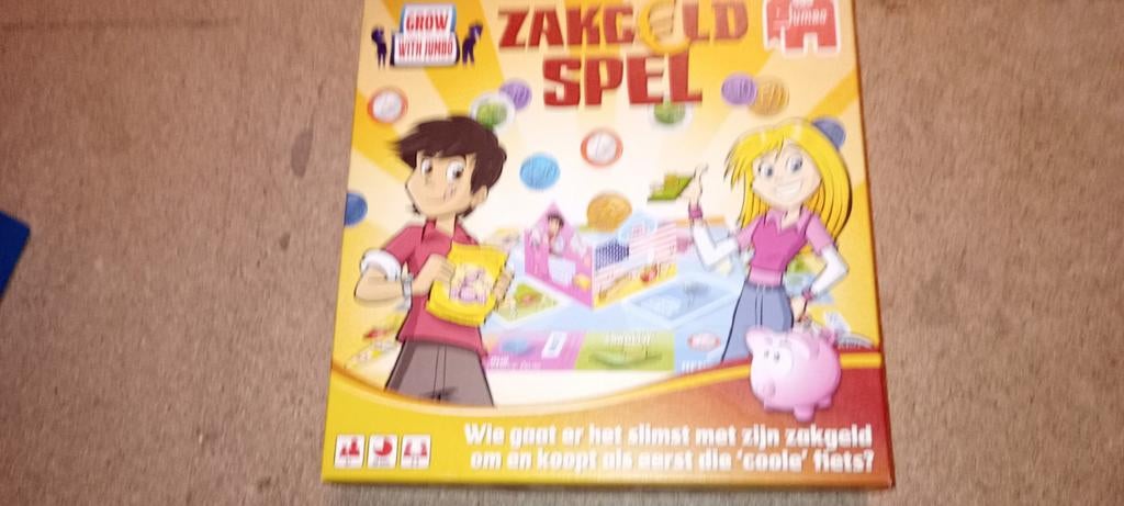 Zakgeldspel, Ophalen, Zo goed als nieuw, Jongen of Meisje