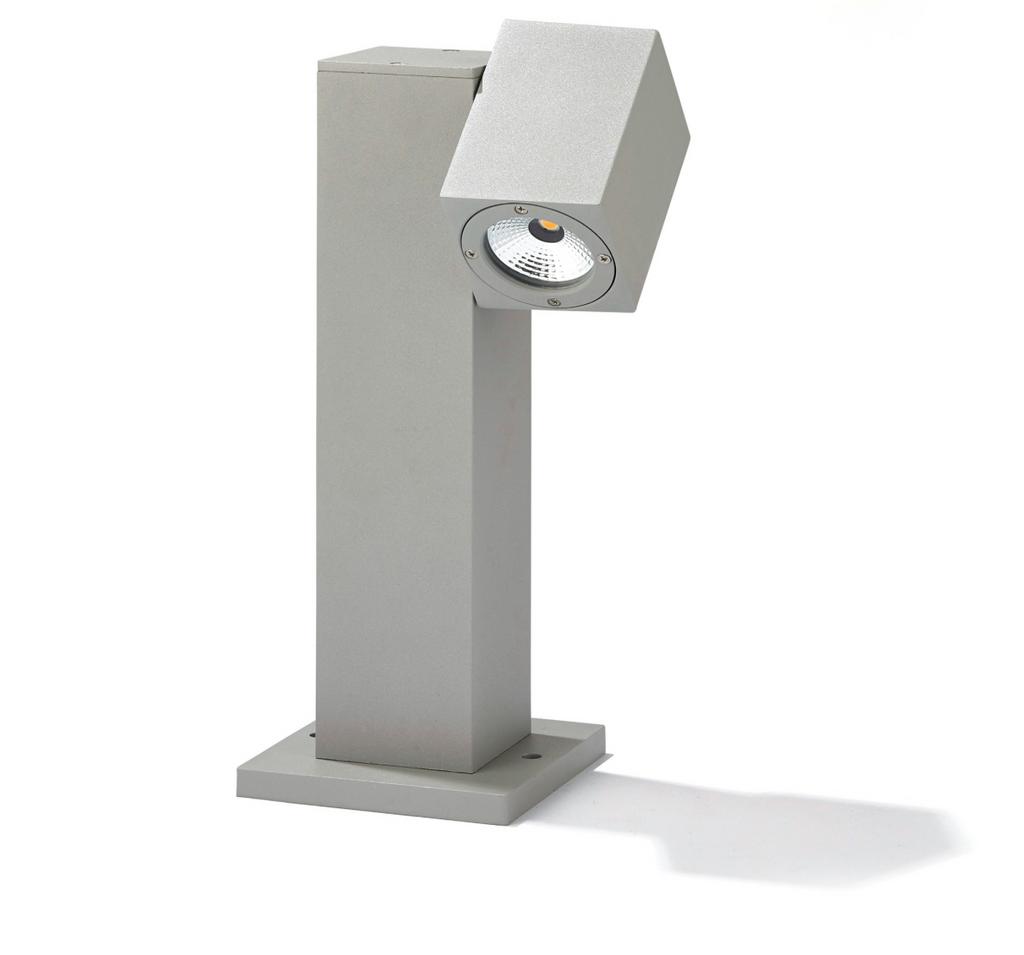 GAMMA sokkel Vegas 30 cm geïntegreerde LED, Ophalen, Minder dan 50 watt, Aluminium, Spots