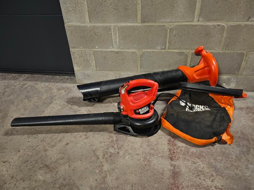 Souffleur/Aspirateur de feuilles Black&Decker, Jardin & Terrasse, Souffleurs de feuilles, Utilisé, Porté à la main, Électrique